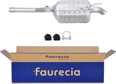 Produktbild von HELLA 8LD 366 033-291 Endschalldämpfer passend für MERCEDES-BENZ C-Klasse Limousine (W202) Auspuff