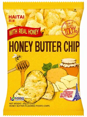 Produktbild von Haitai Honey Butter Chip 60g