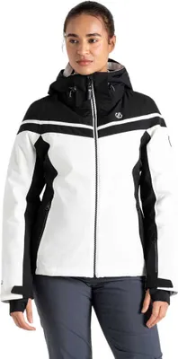 Produktbild von Dare2b Flurry Jacke Weiß,Schwarz 44 Frau Weiß,Schwarz 44