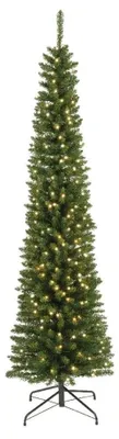 Produktbild von Pencil Pine Classic künstlicher Weihnachtsbaum schmal 240xø70cm | grün | 380 LED-Lichter