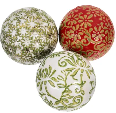 Immagine prodotto di Solidchoice - Set di 3 palline galleggianti in Vetroceramica per decorazione