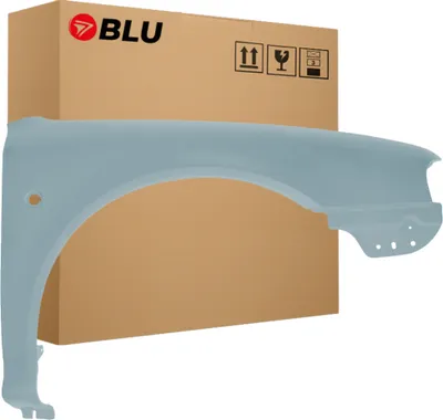 Zdjęcie produktu dla BLU Błotnik pasujący do Skoda Octavia I 1 ( 1U2,1U5 ) 9154 Prawy Srebrny Satin Grau Metallisch | 1997-2010 | Przedni Przód | Lakierowany | Gotowy do montażu | Stal