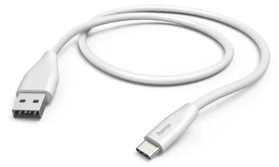Image de Câble de charge, USB-A/USB-C, 1,5 m, blanc