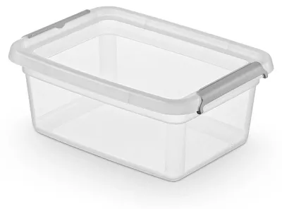 Produktbild von Orplast robuste aufbewahrungsbox - basestore - Transparent - Stapelbar | Sachtelbar | Mit Deckel