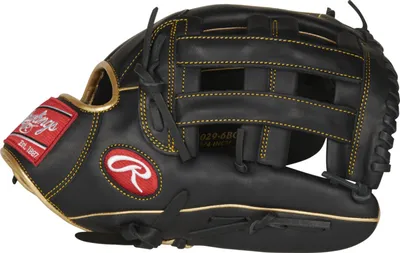 Obrázek produktu pro Rawlings R93029-6BG Celokožené rukavice R9 Series Outfield 12,75 palců | Chytání pravou rukou