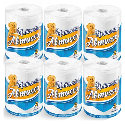 Immagine prodotto di Almusso Carta Asciugamani Hurricane 300 Lettere X 6 Pezzi