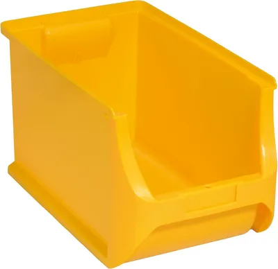 Produktbild von allit Sichtlagerkasten ProfiPlus Box 4H, aus PP, gelb