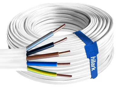 Produktbild von Flaches Installationskabel YDYp 5x6 mm² 20m