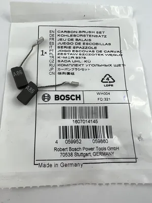 Obrázek produktu pro Originální uhlíkové kartáčky BOSCH 1607014145