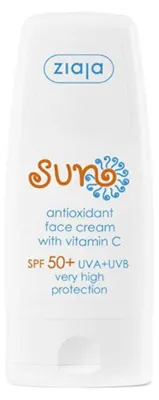 Produktbild von Ziaja Sun Antioxidative Gesichtscreme Spf50+ mit Vitamin C 50 ml