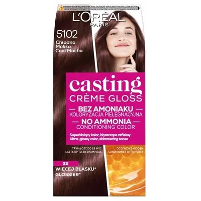 Zdjęcie produktu dla Farba Do Włosów Casting Creme Gloss 5102 Chłodna Mokka