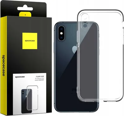 Image de Coque en silicone SPACECASE Clear Case pour iPhone X/Xs Transparent