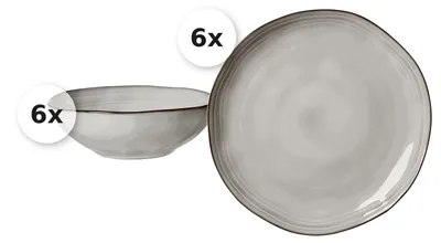 Produktbild von Tafelservice 12 tlg. Kendra