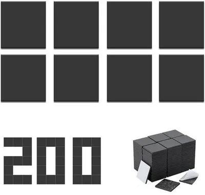 Produktbild von Satzweise mit 200 klebenden Magneten, 1 x 1 cm, für das Büro, Schule, Haushalt.