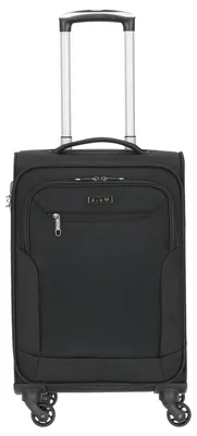 Produktbild von d&n Travel Line 6804 Kabinentrolley 55 cm, 4 Rollen, Volumen 35 l, Farbe Schwarz