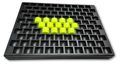 Immagine prodotto di Vassoio di conteggio in plastica robusta CombiCraft per 1000 monete