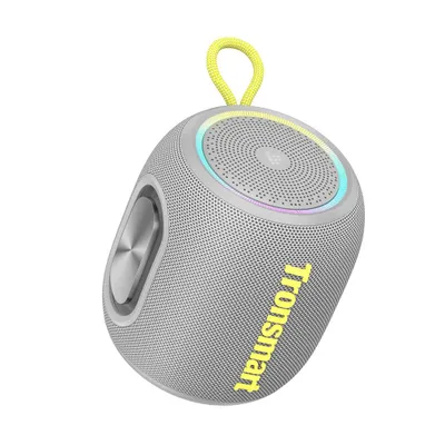 Produktbild von Tronsmart T8 Mini, 16 W, 65 - 20000 Hz, Verkabelt & Kabellos, 15 m, Tragbarer Stereo-Lautsprecher, Grau