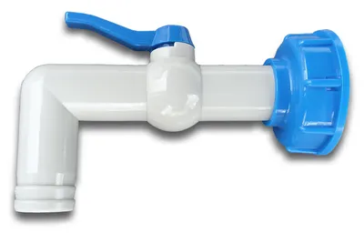 Produktbild von IBC S60x2 Auslaufhahn mit Ø32 Schlauchanschluss