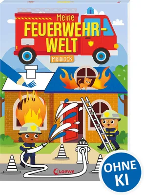 Produktbild von Meine Feuerwehr-Welt - Malblock