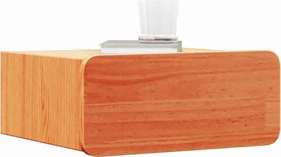 Obrázok produktu pre vidaXL Nočný stolík vosk hnedý 39 x 34 x 16,5 cm masívne borovicové drevo