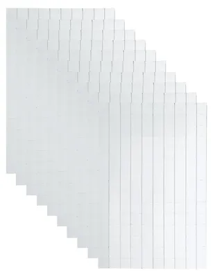 Immagine prodotto di 1500 piastrelle a mosaico in vetro autoadesive - 10 x 10 mm