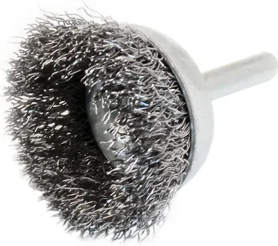 Obrázok produktu pre Drôtená kefa - kotúč na vŕtačku, oceľová, 25 x 6mm