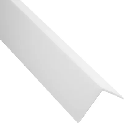 Produktbild von PVC Winkel-Profil Kunststoff Kantenschutz Zierleiste Profil weiss 270cm 20mm