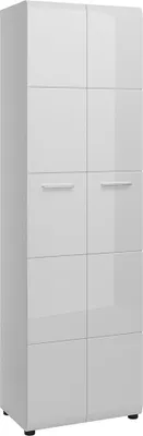 Produktbild von Garderobenschrank in weiß Hochglanz MALABO-129