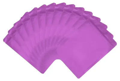 Immagine prodotto di 100 sacchetti in alluminio rosa con cerniera