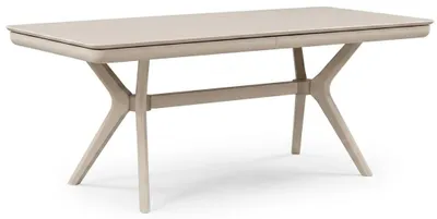 Productafbeelding van Eettafel, modern, wit, comfortabel, praktisch, voor de eetkamer, uitschuifbaar