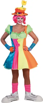 Produktbild von Kostüm y Clown neon Dame Größe: 32-34