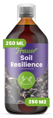 Produktbild von Soil Resilience Konzentrat 250 ml – 250 m2 – Pflanzliches Bodenpflege-Konzentrat Für Garten, Rasen Und Zierpflanzen – Frassor