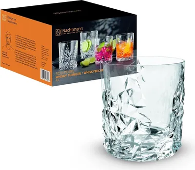 Produktbild von 4-teiliges Whiskybecher-Set 355 ml - Skulptur von Spiegelau