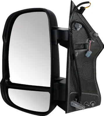 Produktbild von SPJ E-2307 Außenspiegel Seitenspiegel Links für FIAT Ducato Kastenwagen (250, 290) Konvex Genarbt Manuell
