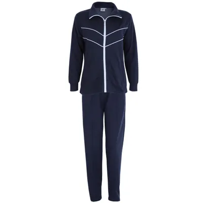 Produktbild von Herbold Sportswear Damen Freizeitanzug Gr.46 marine-weiß
