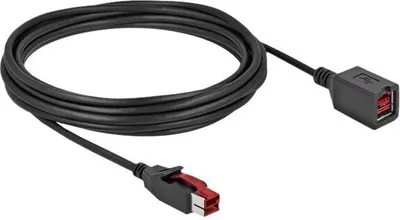 Obrázek produktu pro DELOCK PoweredUSB Verlängerungskabel 24 V 5 m