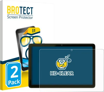 Produktbild von 2x Für VALE Tablet V10A Schutzfolie BROTECT Displayschutz Display Schutz Folie Klar Transparent