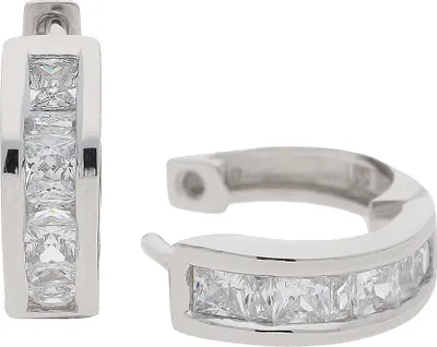 Produktbild von JuwelmaLux Creolen 925 Silber Zirkonia JL10-06-2441
