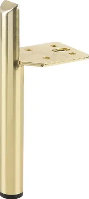 Produktbild von Möbelbein FS018 150 mm gebürstetes Gold