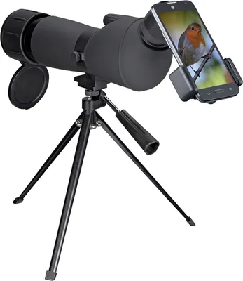 Produktbild von Bresser Spektiv 20-60x60 Zoom inkl. Handyhalterung Fernrohr Monokular
