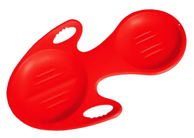 Immagine prodotto di Scivolo da neve DOPPIO, rosso