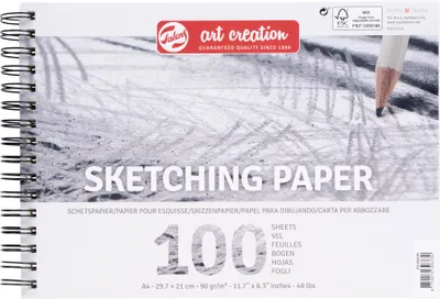 Produktbild von Talens 9318002M, Kunstpapier, 90 g/m², 100 Blätter