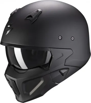 Obrázok produktu pre Moto přilba SCORPION COVERT-X solid černá matná XXL