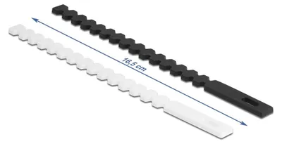 Obrázek produktu pro DELOCK KBI flexibel wiederverwendbar 20 Stück schwarz/weiß