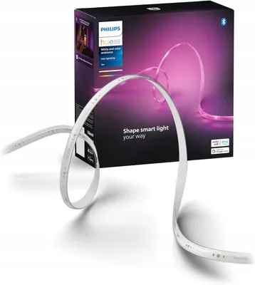 Zdjęcie produktu dla Philips Hue Indoor 5 m Smart taśma LED Solo Lightstrip zestaw podstawowy