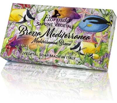 Produktbild von Florinda Pflanzenseife Brezza Mediterranea : 100 g Größe: 100 g