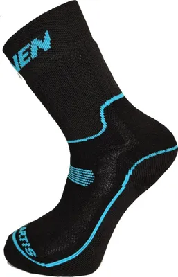 Produktbild von HAVEN Klassische Fahrradsocken - POLARTIS - Schwarz/Blau 44-46