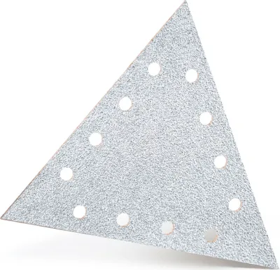 Produktbild von MENZER White Klett-Schleifscheiben, 290 x 250 mm, 12-Loch, f. Trockenbauschleifer, Normalkorund (5 Stk.) K80