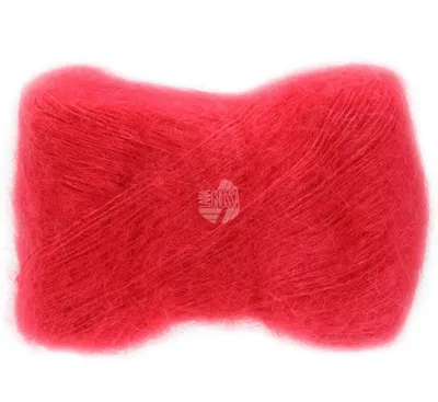 A ball of red yarn.