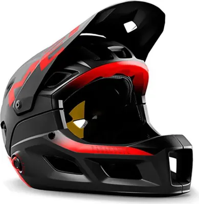 Produktbild von MET PARACHUTE MCR MIPS Fahrradhelm - Schwarz-Rot, Größe S